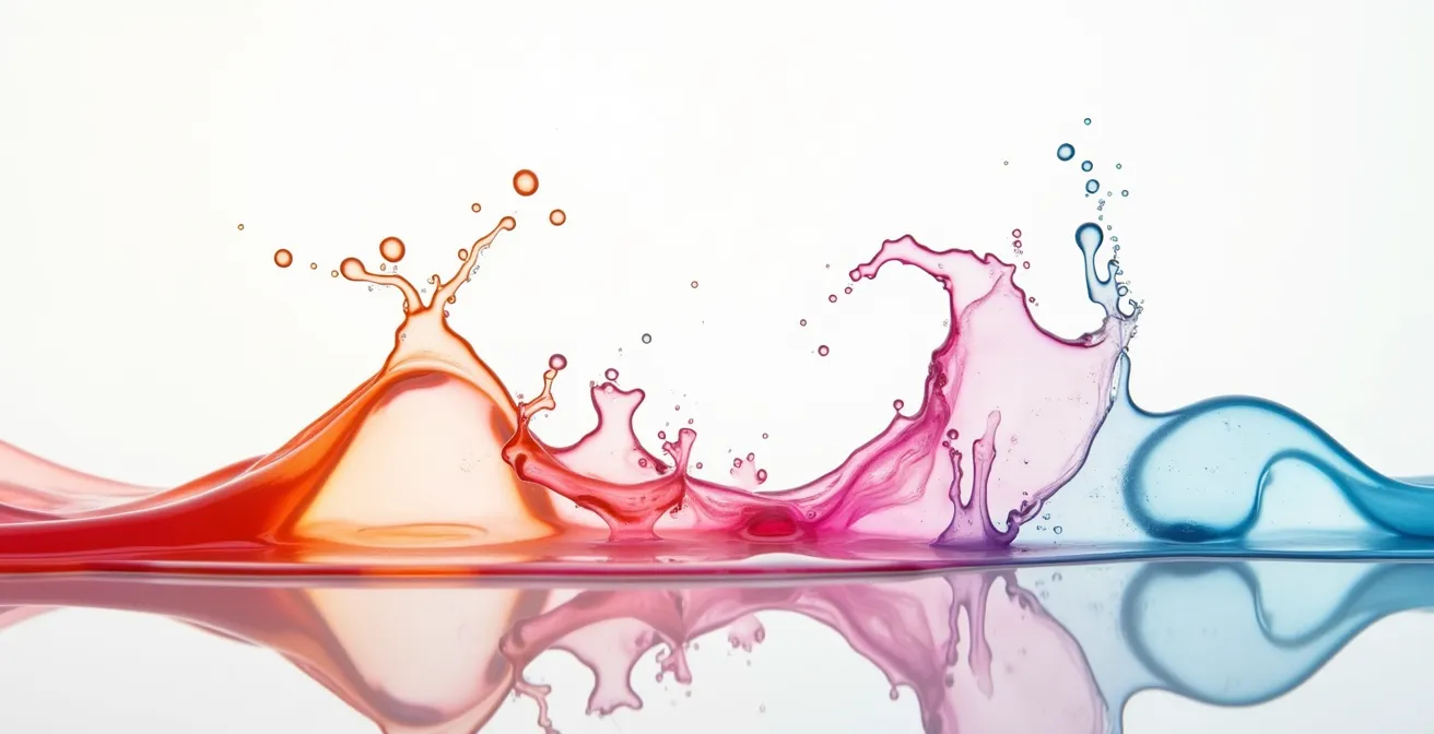 Représentation abstraite des flux hormonaux post-partum